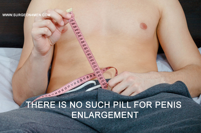 There is No Such Pill for Penis Enlargement image