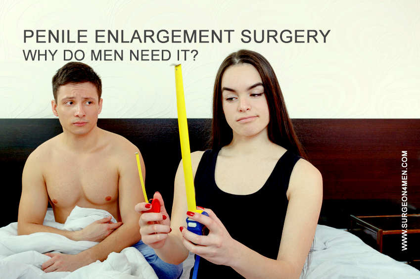 Penile Enlargement Surgery - Why do men need it? image