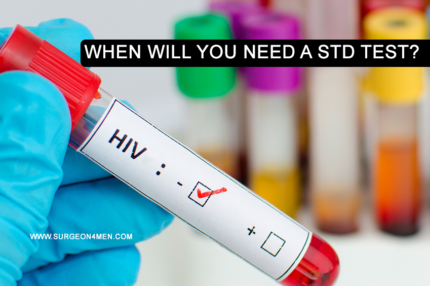 When will you need a STD test ? image