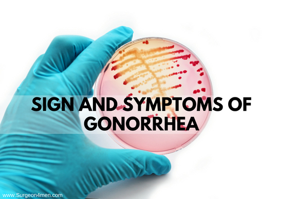Sign and Symptoms of Gonorrhea