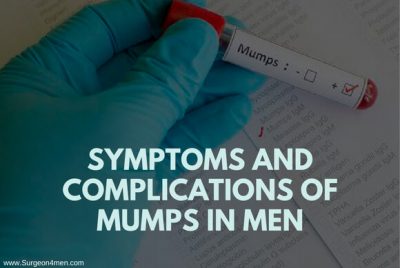 Symptoms and Complications of Mumps in Men